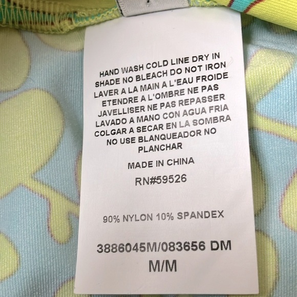 Trina Turk Trellis Swim/Beach Spa Collection Coverup Top Blue/Green Size M NWOT - Picture 10 of 14